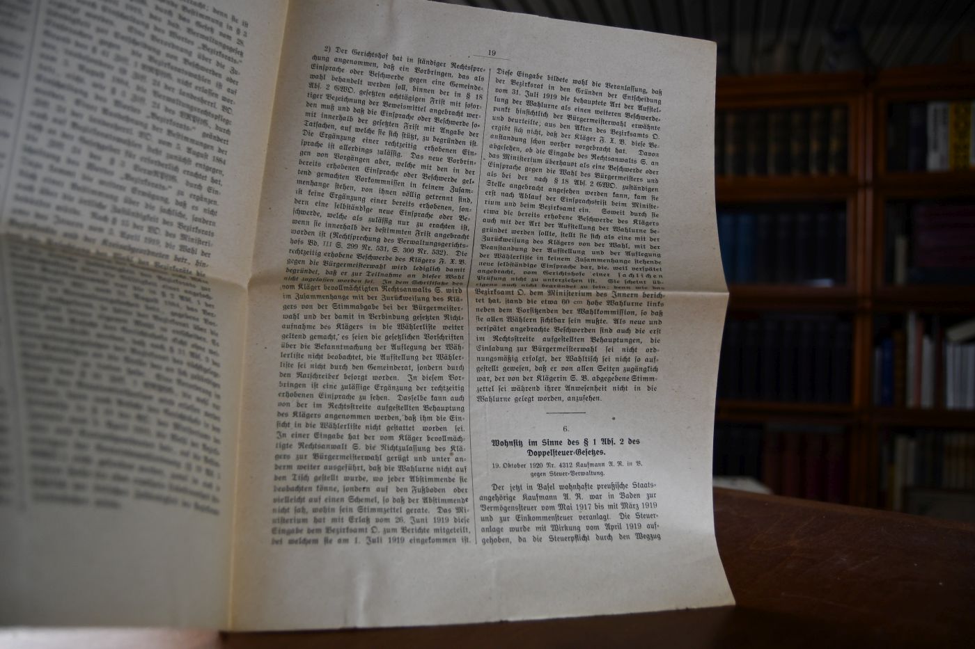 Der badische Regierungsentwurf eines Gesetzes über die religiöse Erziehung der Kinder, vom 10. August 1920.