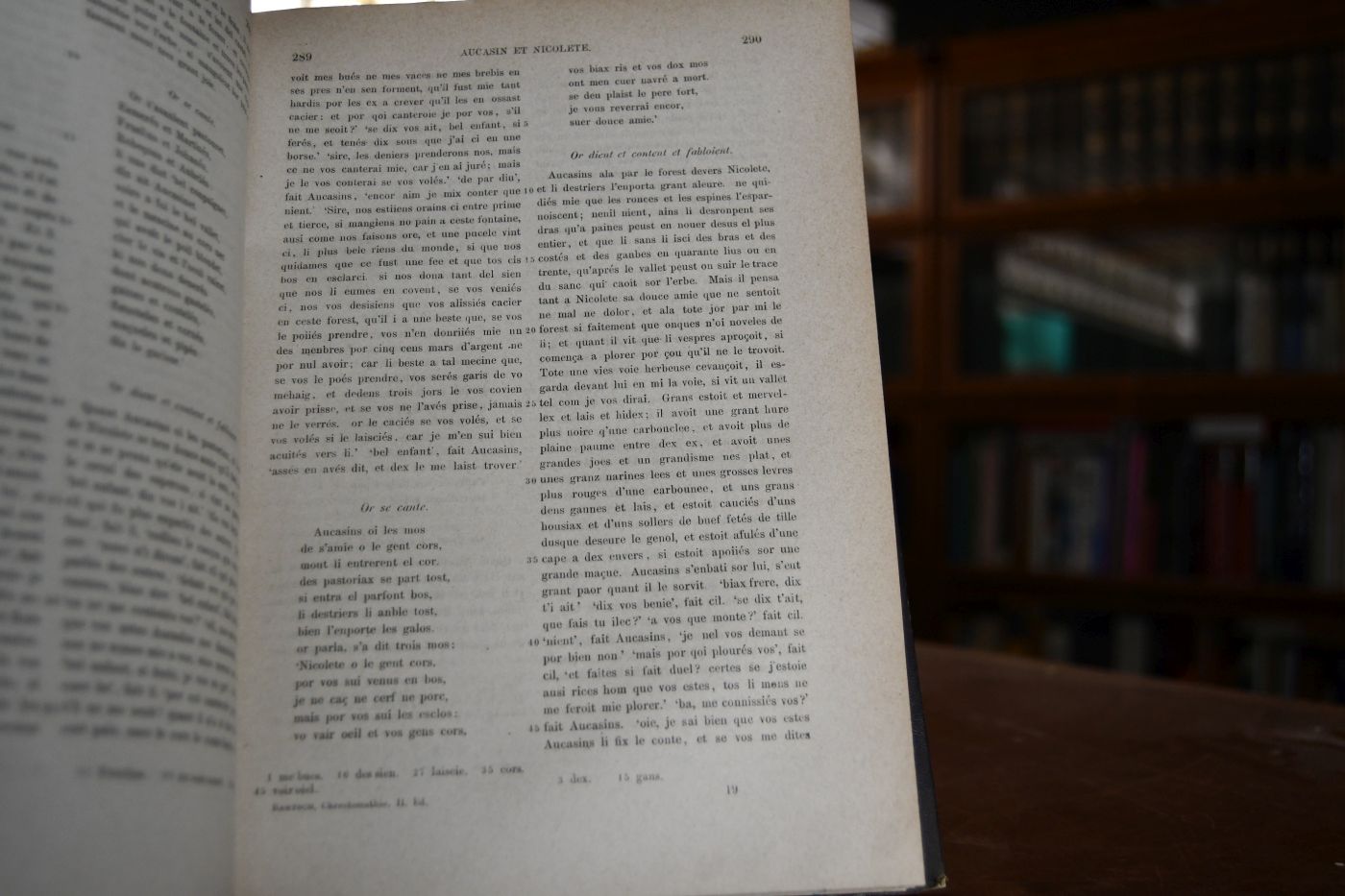 Chrestomathie de l`ancien Francais (VIIIe - XVe Siecles). Accompagnee d`une Grammaire et d`un Glossaire.