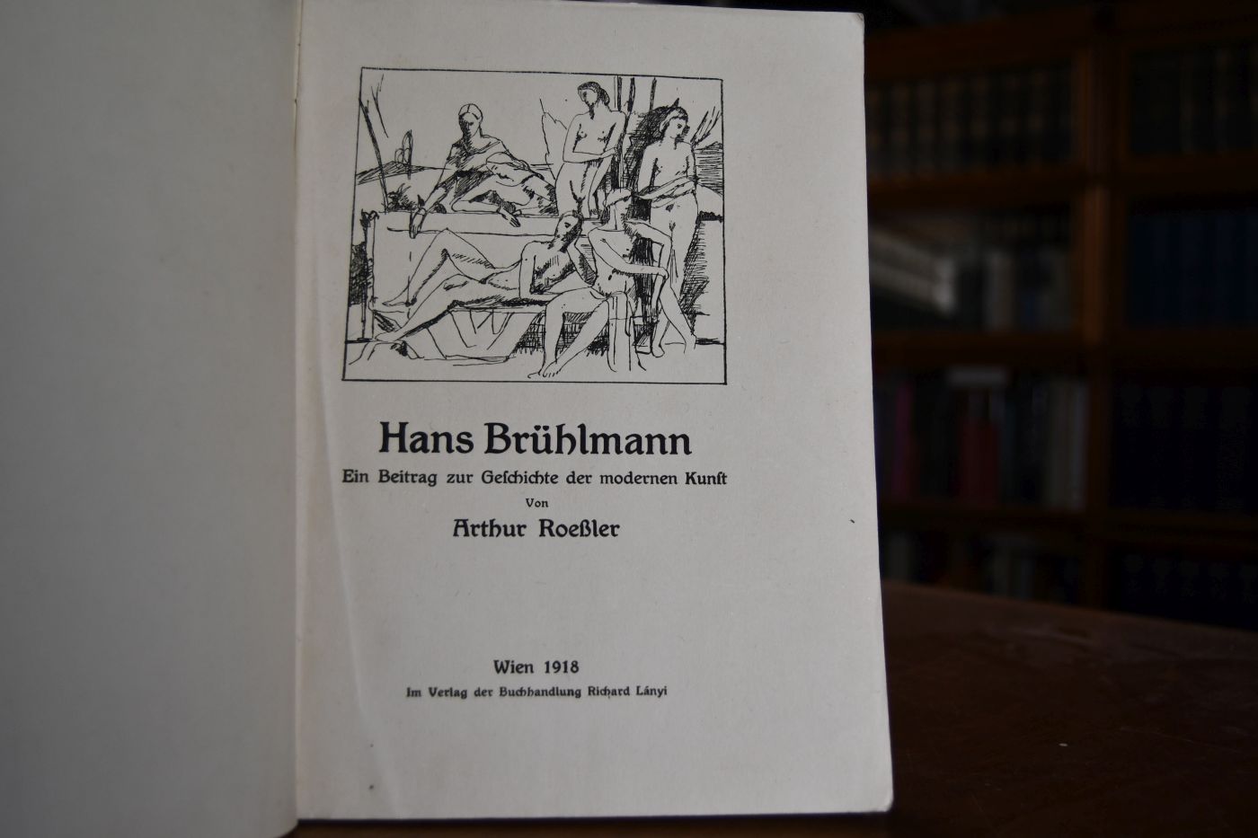 Hans Brühlmann. Ein Beitrag zur Geschichte der modernen Kunst.