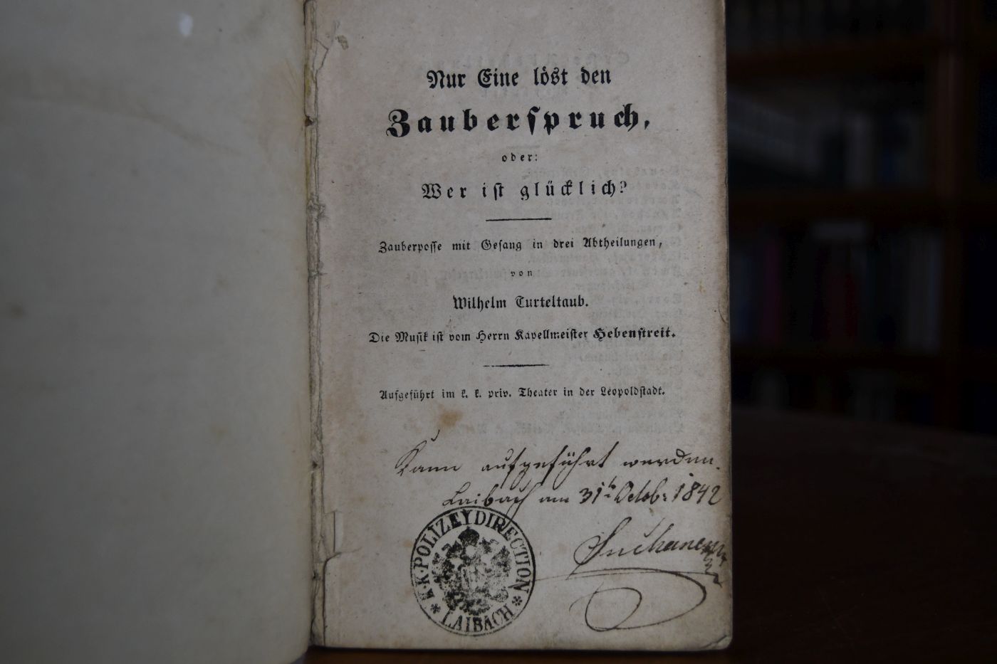 Nur Eine löst den Zauberspruch, oder Wer ist glücklich?