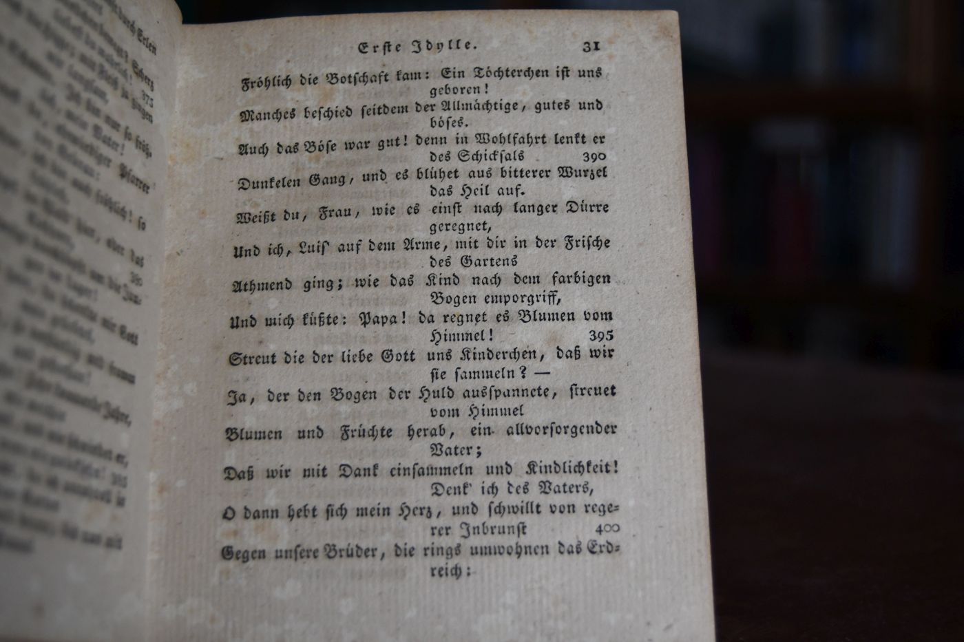 Luise ein ländliches Gedicht in drei Idyllen.