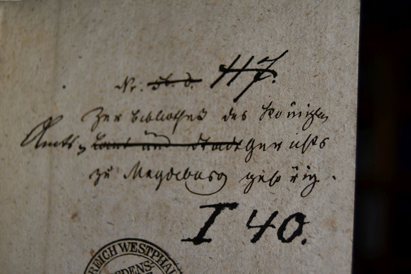 Gesetz-Bülletin des Königreichs Westphalen. Erster Theil des Jahrs 1809, welcher die vom 5ten Januar bis zum 29sten März 1809 erlassenen Gesetze und Decrete enthält (Nr. 1 bis 17).
