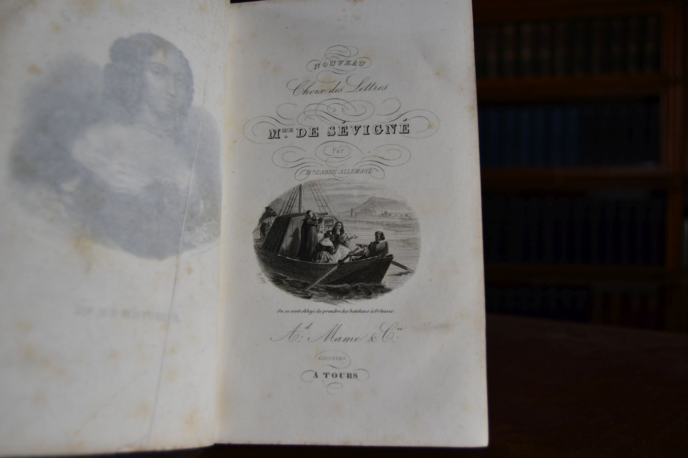Nouveaux choix des lettres de Madame De Sevigne, specialement destine aux petits seminaires et aux pensionnats de Demoiselles.