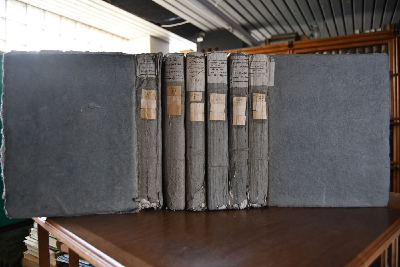 Encyclopedie methodique. Geographie moderne. 3 Bde. in 6 Teilen.