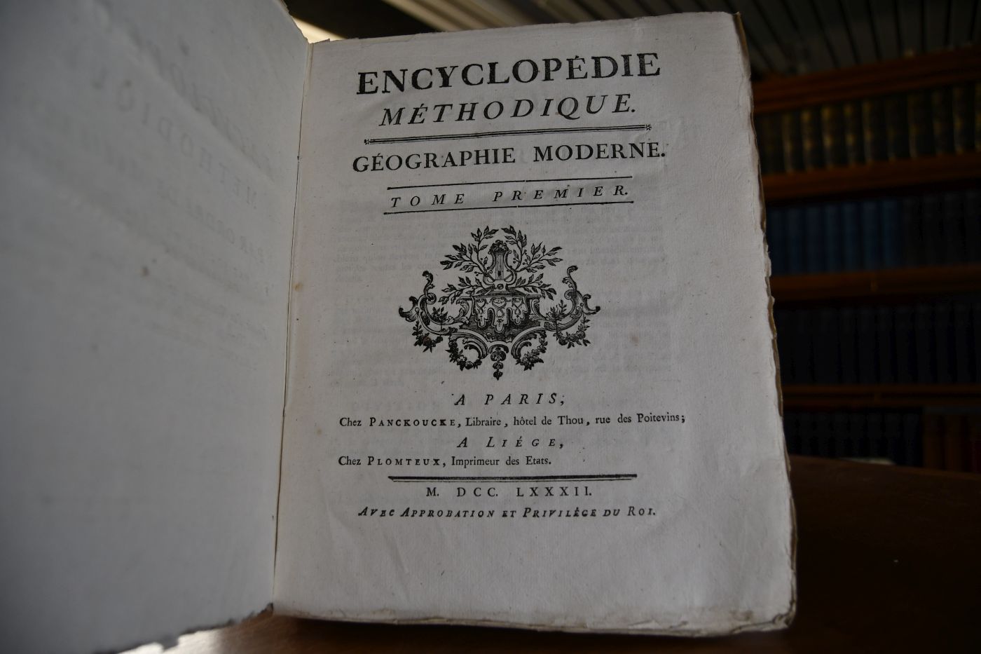 Encyclopedie methodique. Geographie moderne. 3 Bde. in 6 Teilen.