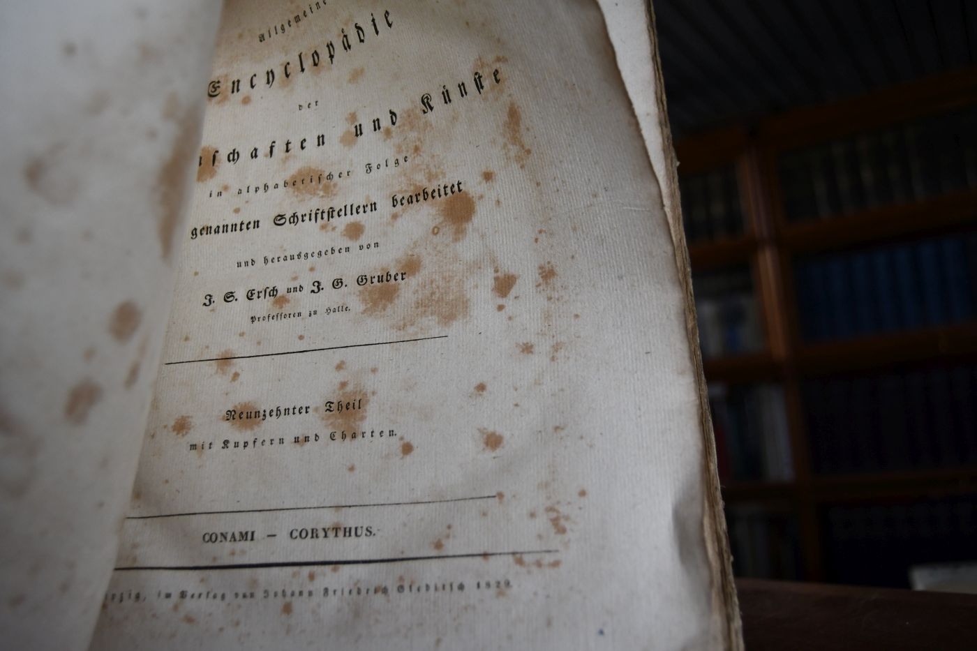 Allgemeine Encyclopädie der Wissenschaften und Künste in alphabetischer Folge von genannten Schriftstellern bearbeitet. Neunzehnter Theil (apart).