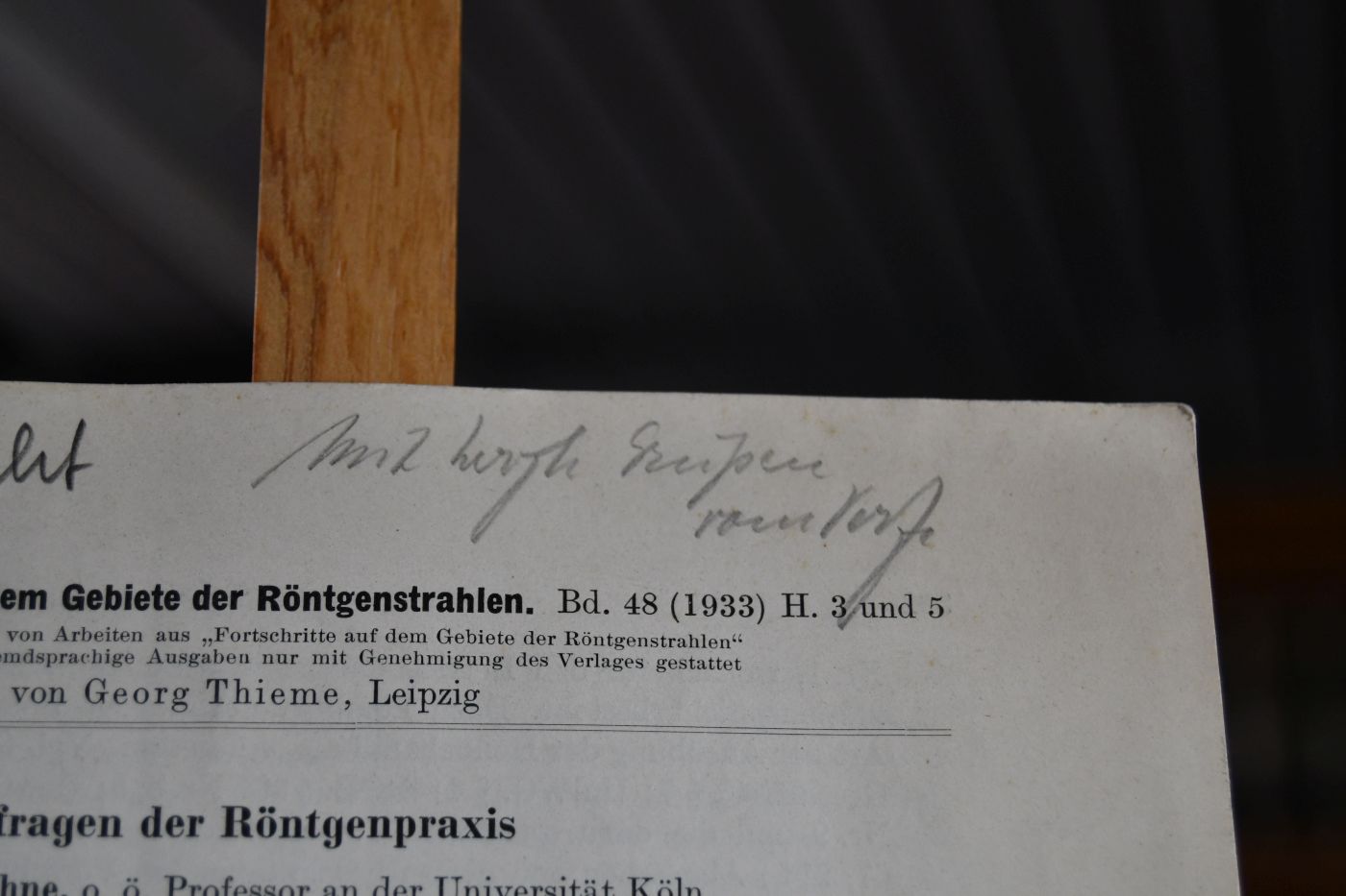 Rechtsfragen der Röntgenpraxis.