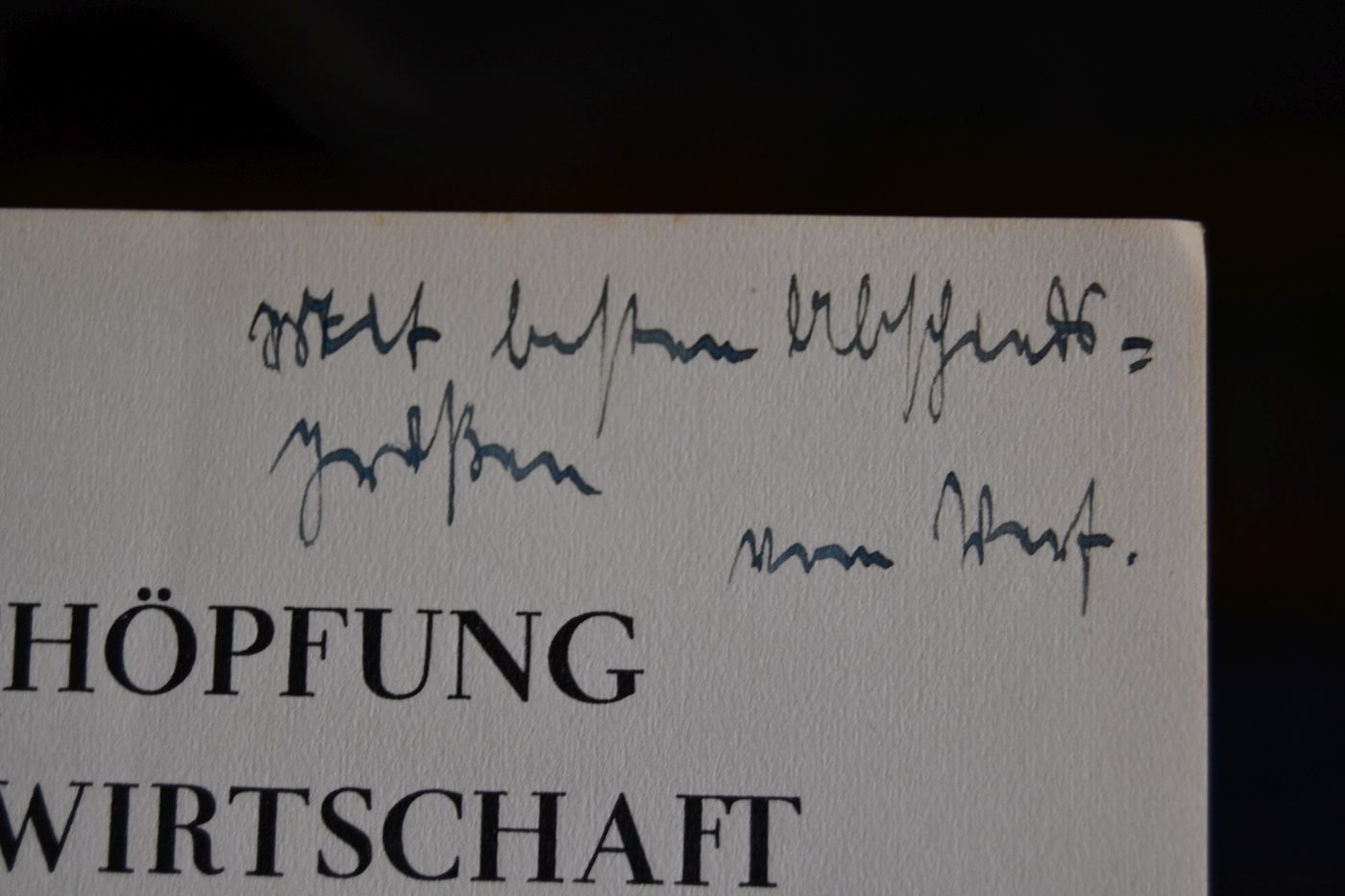 Rechtschöpfung durch die Wirtschaft. Rede gehalten bei der Jahresfeier der Handelsschule Mannheim am 10. Juli 1931.