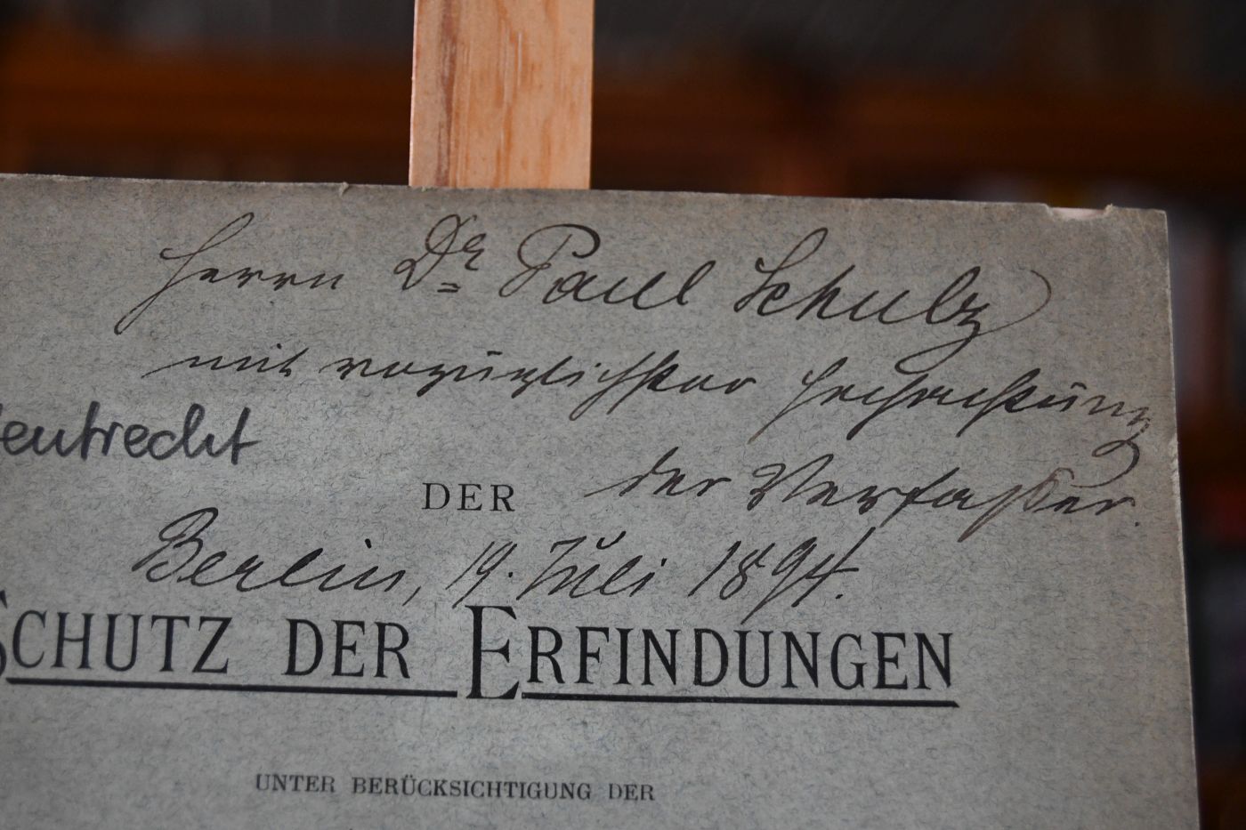 Der Schutz der Erfindungen unter Berücksichtigung der in Deutschland und Oesterreich-Ungarn zur Zeit geltenden Patentgesetze.