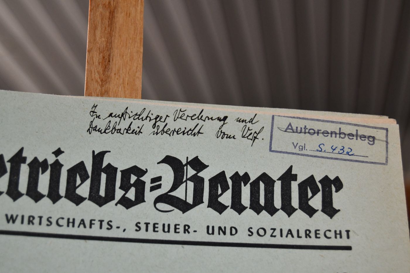 Die steuerrechtliche Haftung des Bevollmächtigten oder Verfügungsberechtigten.