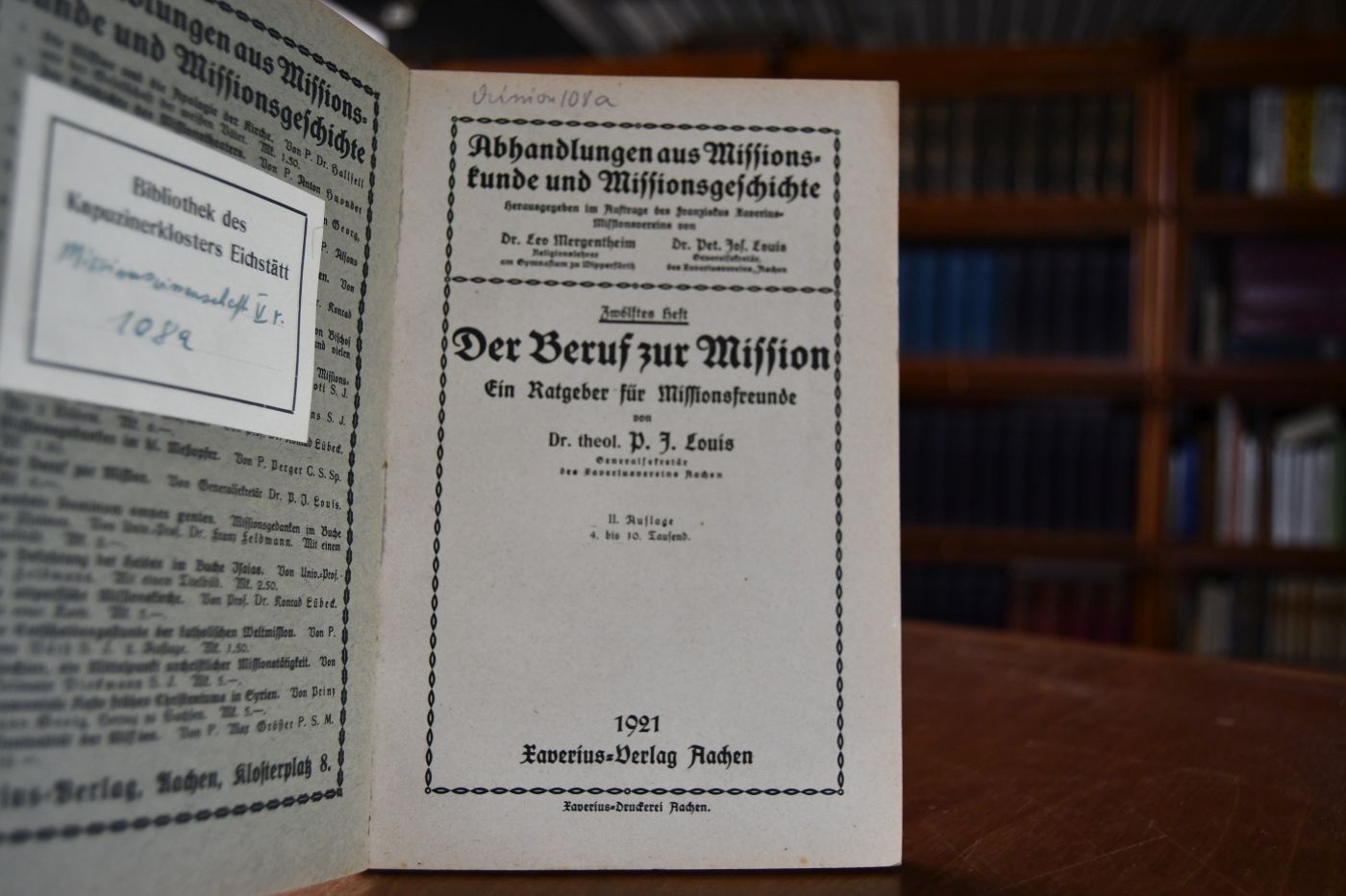 Der Beruf zur Mission.