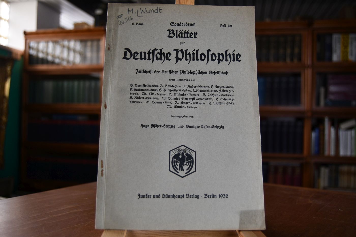 Ganzheit und Form in der Geschichte der Philosophie.