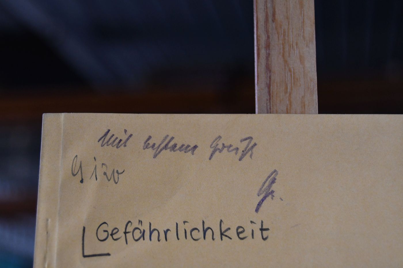 Gefährlichkeit als Schuldmoment.