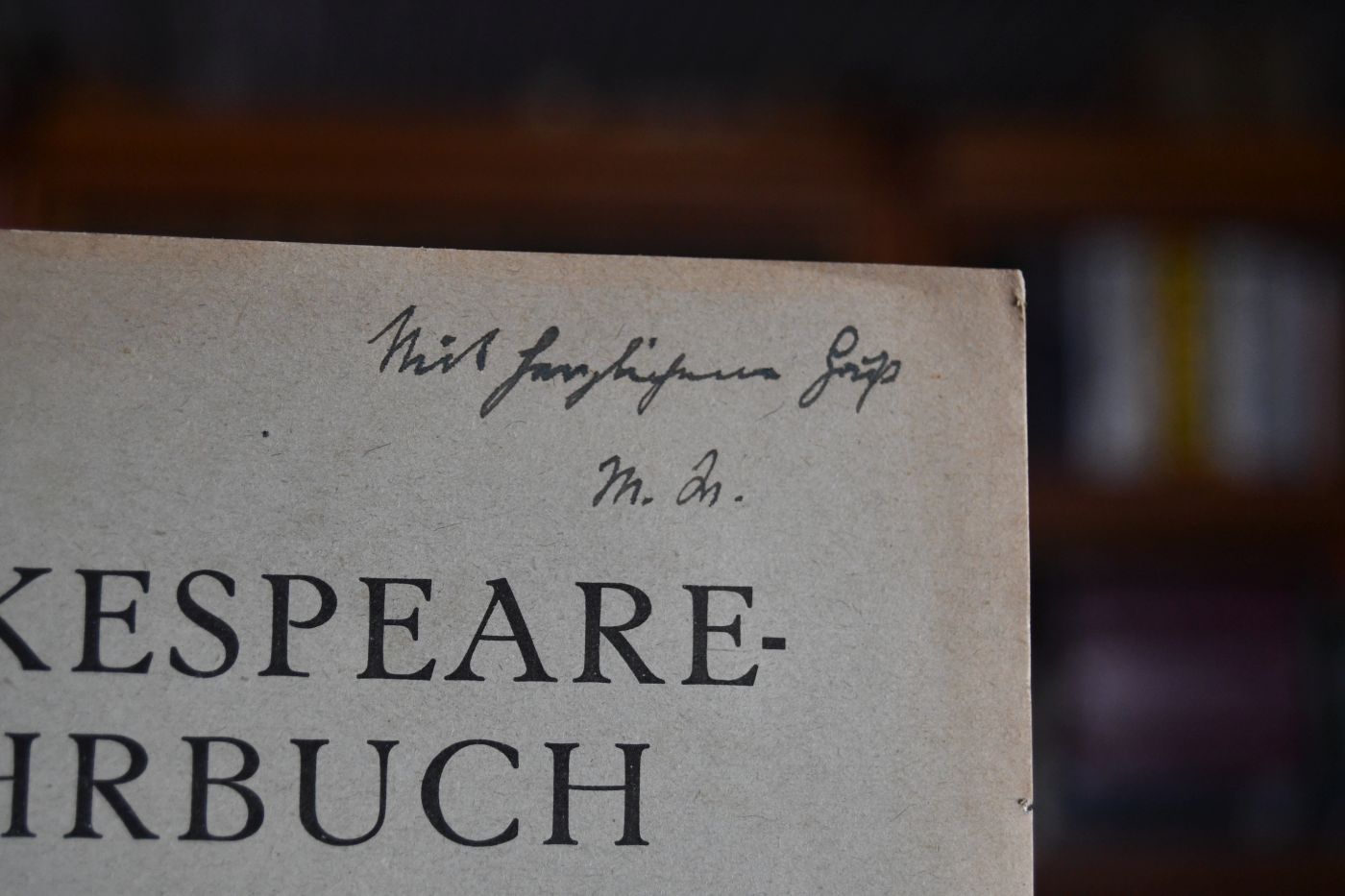 Shakespeare in der deutschen Philosophie.