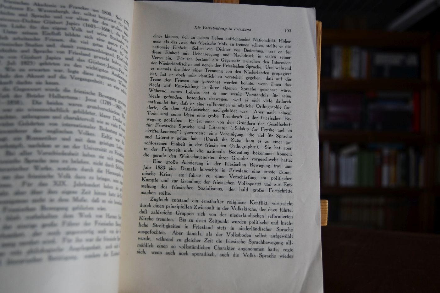 Die Volksbildung in Friesland.