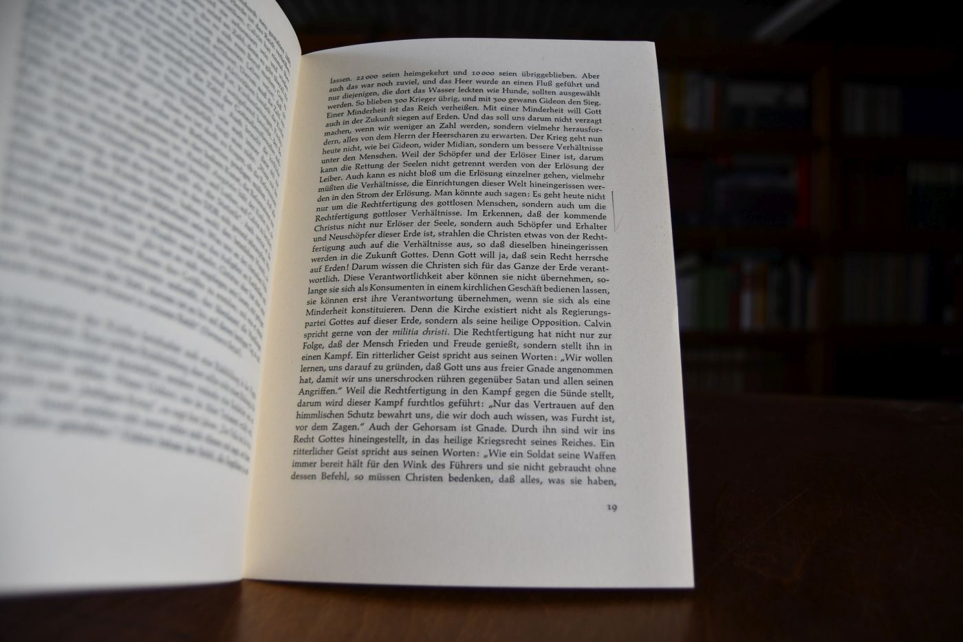 Schwierigkeiten mit der Reformation.
