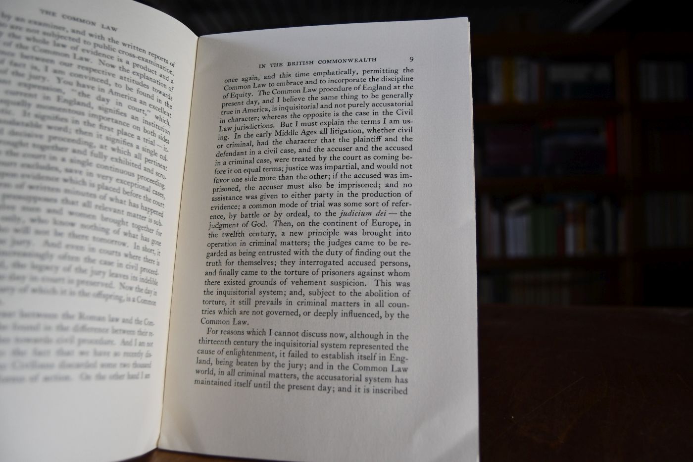 "The Common Law and the Civil Law in the British Commonwealth of Nations"