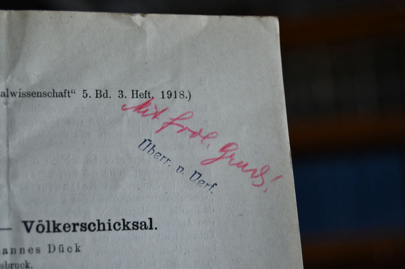Frauenschicksal - Völkerschicksal.