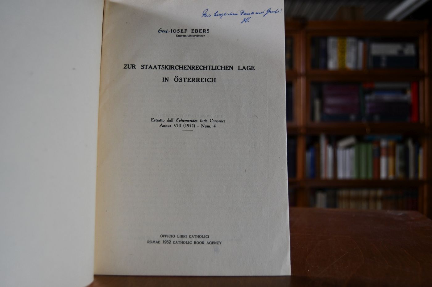 Zur staatskirchenrechtlichen Lage in Österreich.