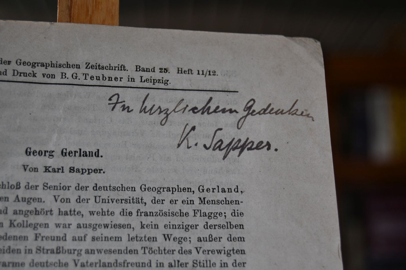 Georg Gerland.