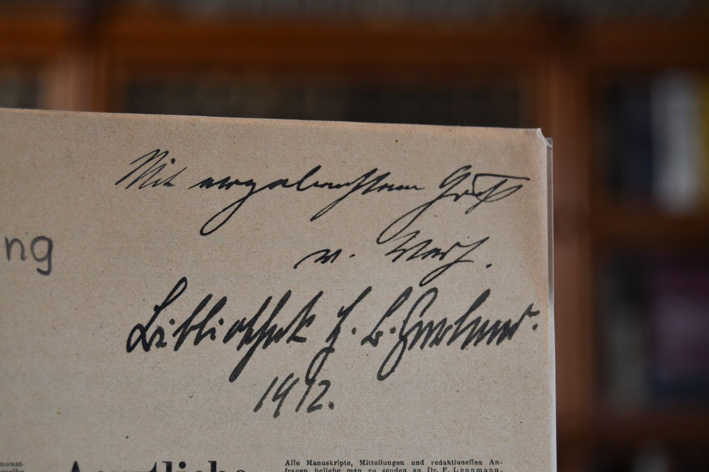 Über die Behandlung der Abtreibung im Vorentwurf zum Deutschen Strafgesetzbuch. Vortrag, gehalten in der erweiterten Sitzung der Berliner gerichtsärztlichen Vereinigung vom 9. November 1911.