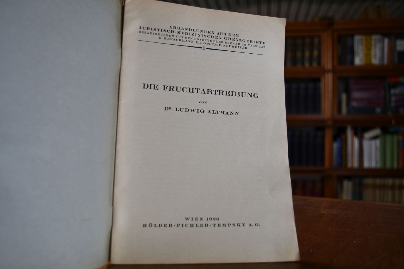 Die Fruchtabtreibung.