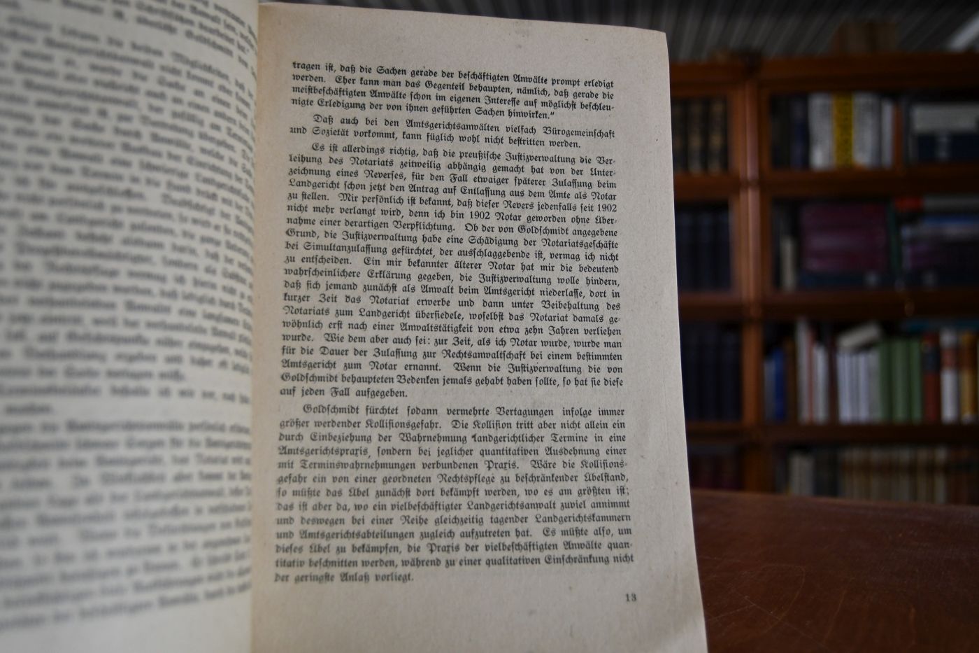 Die Simultanzulassung der Amtsgerichtsanwälte beim Landgericht. Eine Entgegnung auf die gleichlautende Schrift von Justizrat Goldschmidt-Breslau.