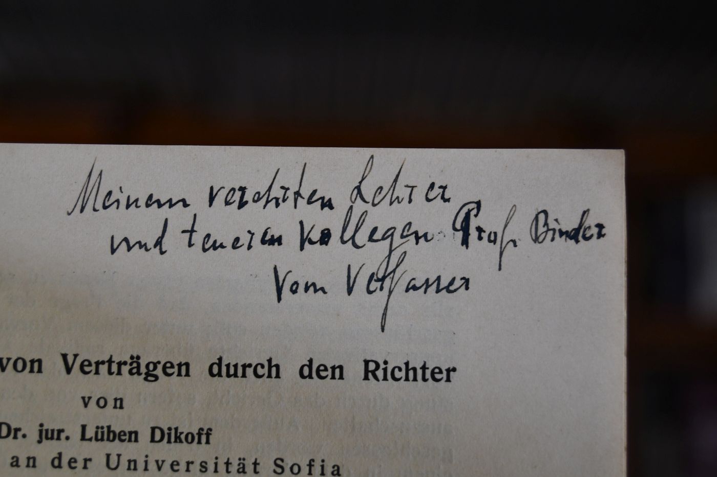 Die Abänderung von Verträgen durch den Richter.