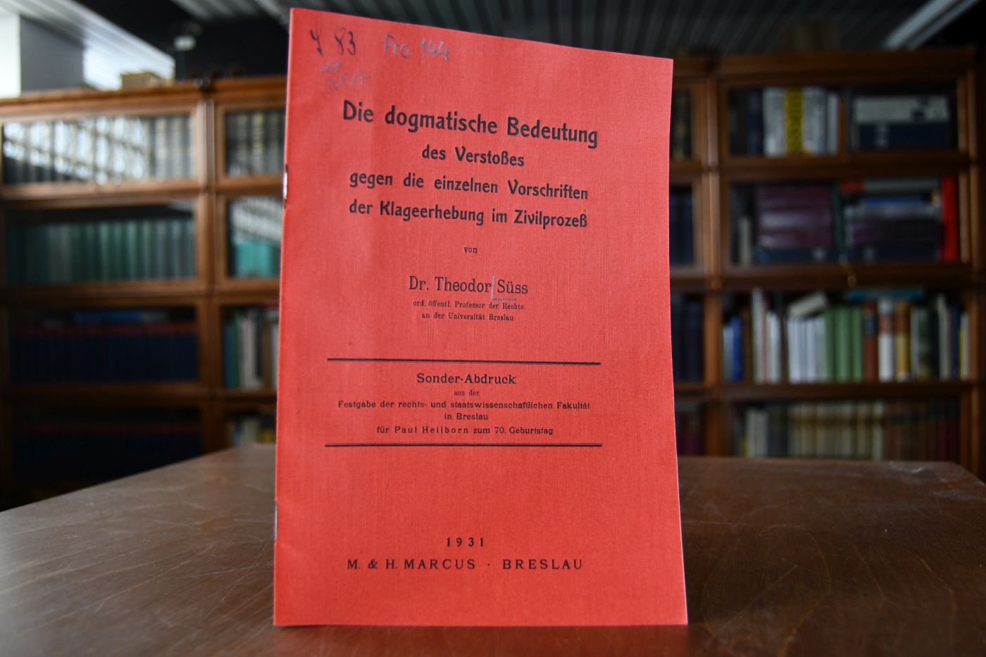 Die dogmatische Bedeutung des Verstoßes gegen die einzelnen Vorschriften der Klageerhebung im Zivilprozeß.