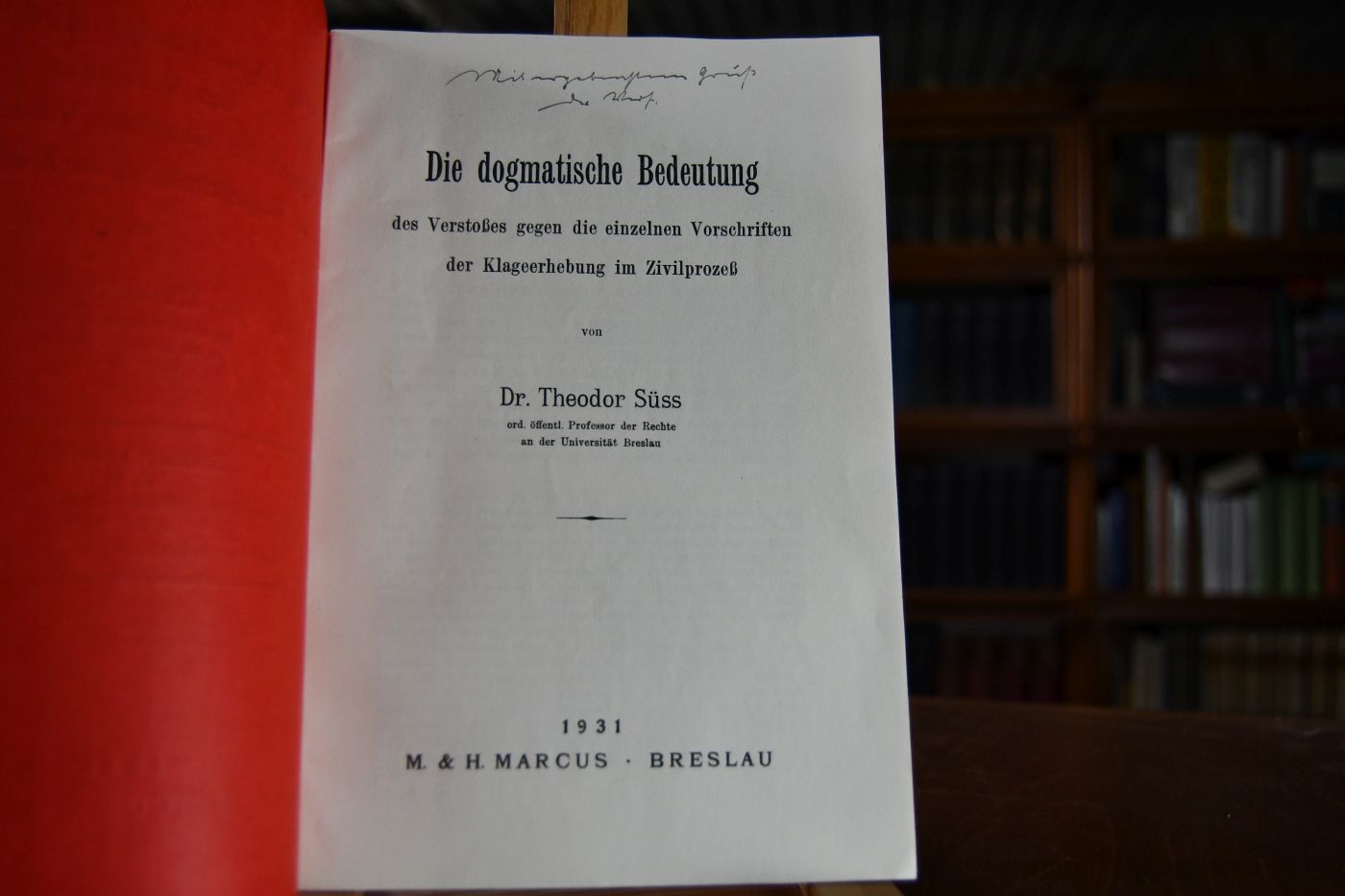 Die dogmatische Bedeutung des Verstoßes gegen die einzelnen Vorschriften der Klageerhebung im Zivilprozeß.
