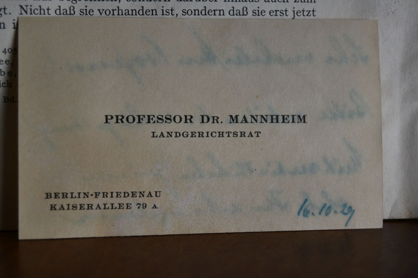 Probleme der Voruntersuchung.