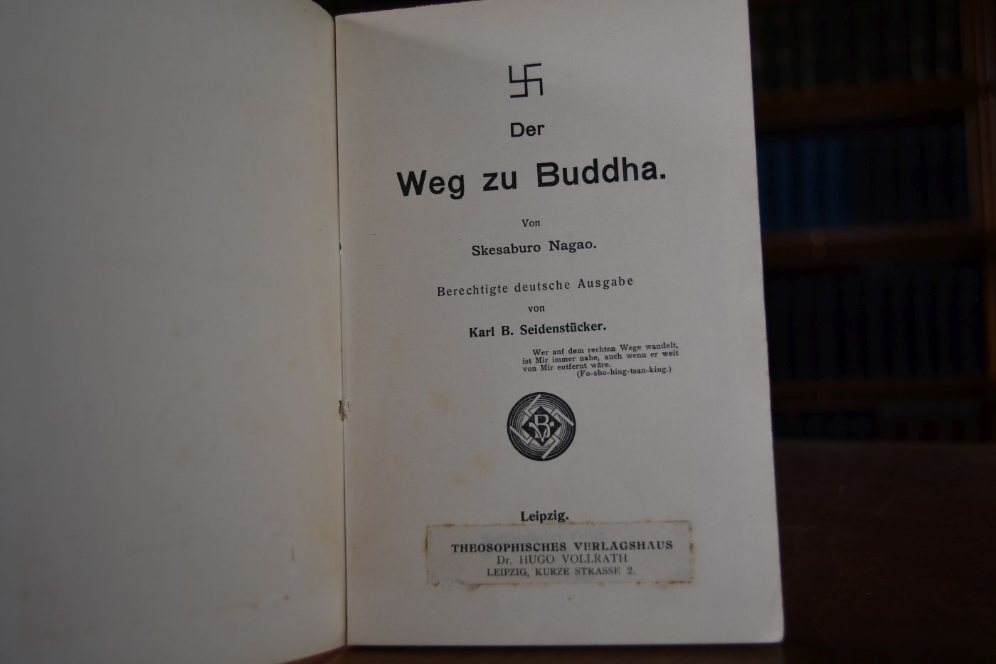 Der Weg zu Buddha.