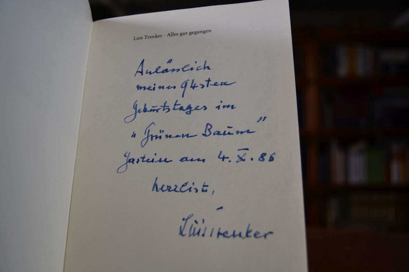 Alles gut gegangen Geschichten aus meinem Leben.