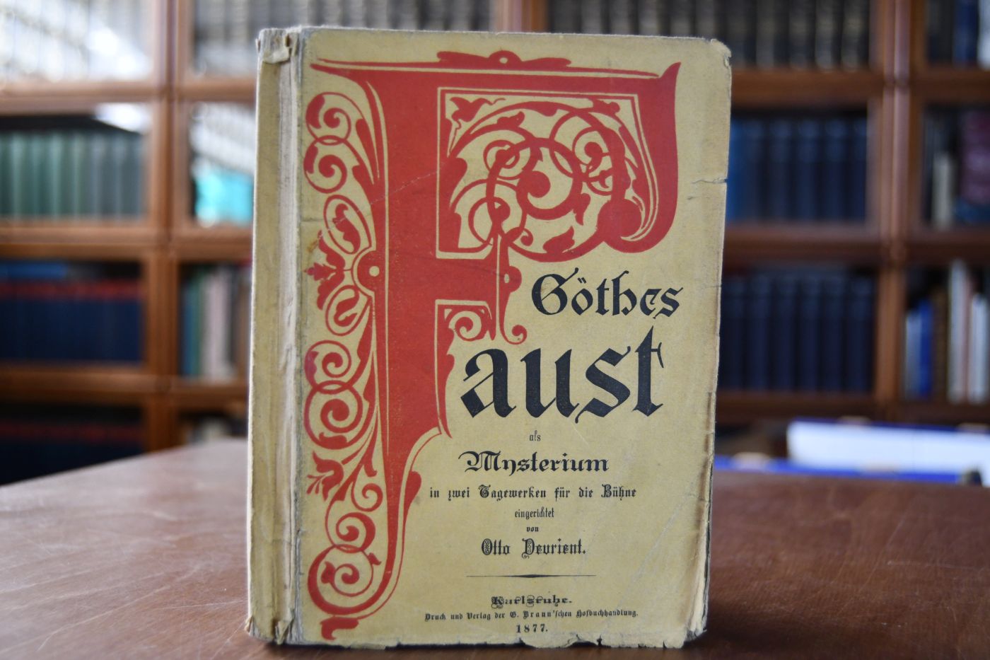 Goethe`s Faust für die Aufführung als Mysterium in zwei Tagewerken eingerichtet (Musik von Eduard Lassen). Zum ersten Male aufgeführt zur Säkularfeier von Goethes Ankunft in Weimar. Mit einer Einleitung.