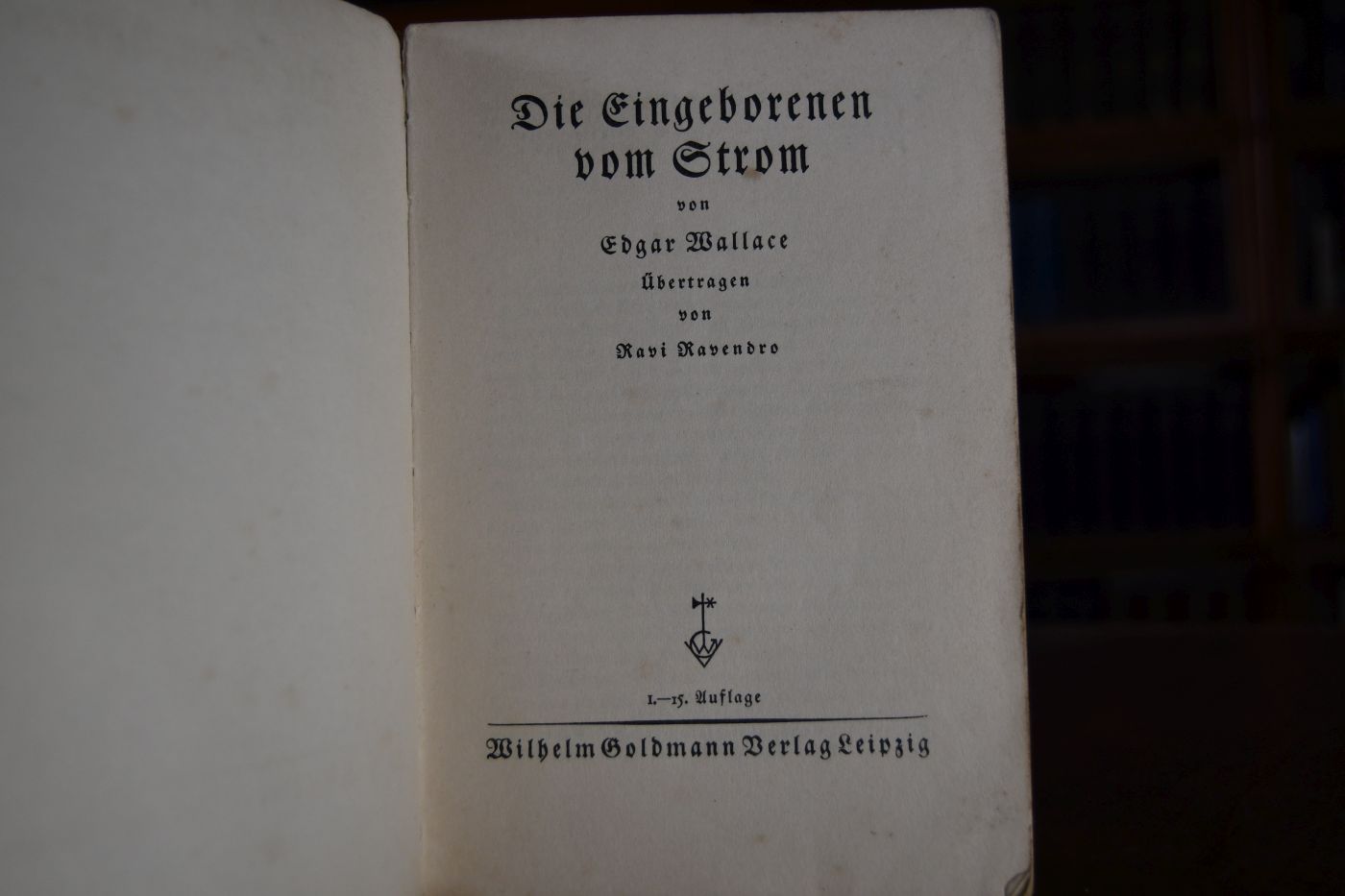 Die Eingeborenen vom Strom.