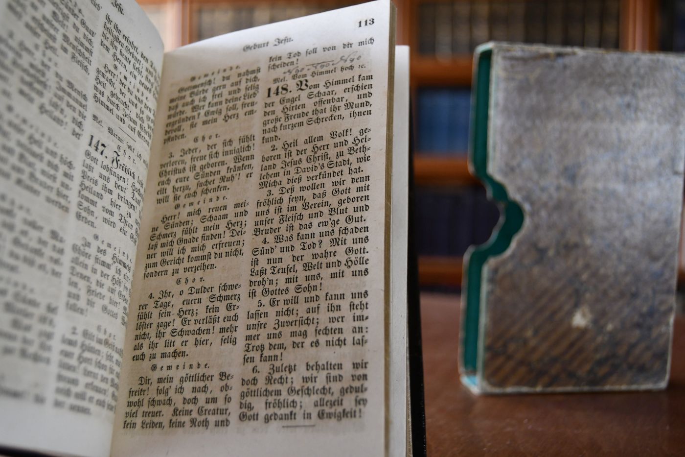 Gesangbuch für den öffentlichen Gottesdienst der evangelisch-protestantischen Gemeinden der freien Stadt Frankfurt.
