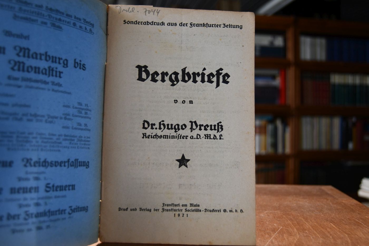 Bergbriefe.