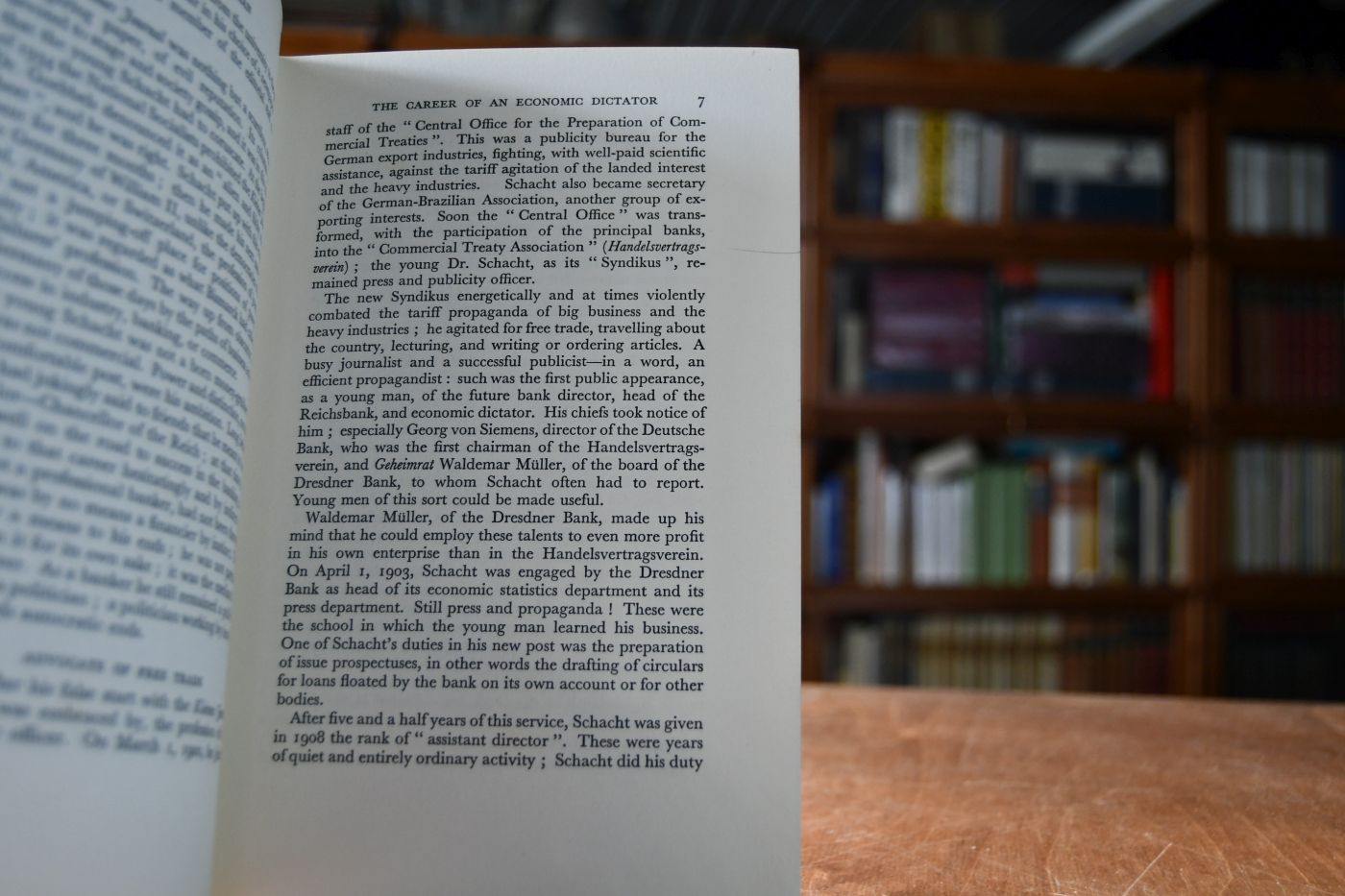 Hitler`s Magician Schacht. The Life and Loans of Dr. Hjalmar Schacht.