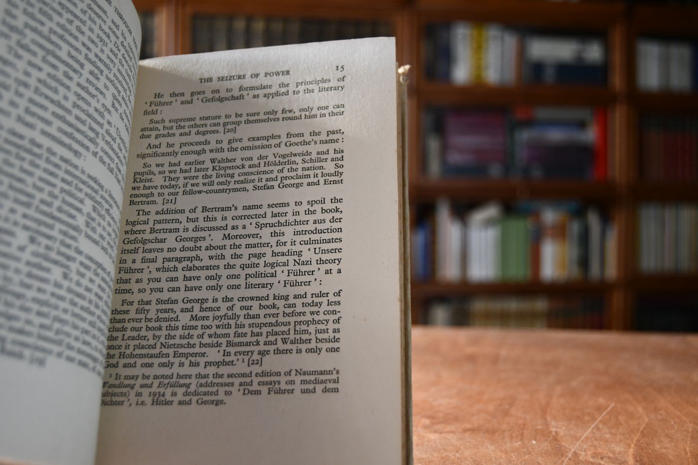 German literature through Nazi eyes.