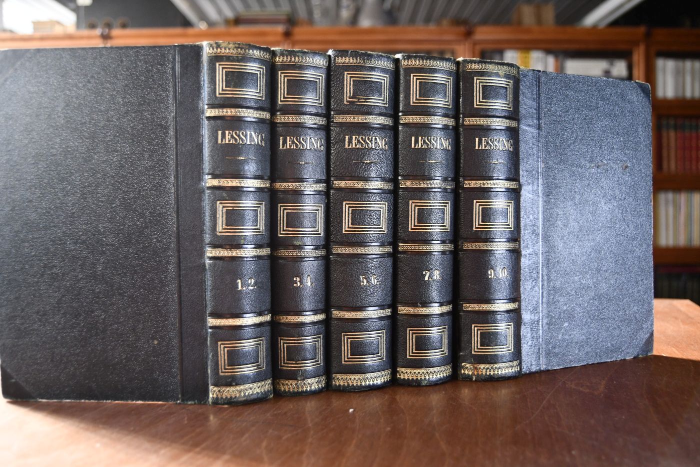 Lessing`s ausgewählte Werke. Bde. 1 - 10 in 5 Bdn. (komplett).