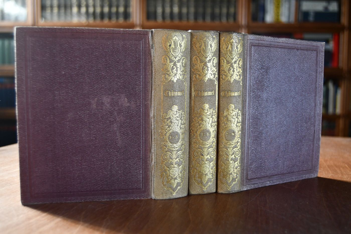 A.M. von Thümmel`s sämmtliche Werke. 8 Bände. in 3 Bänden (komplett).
