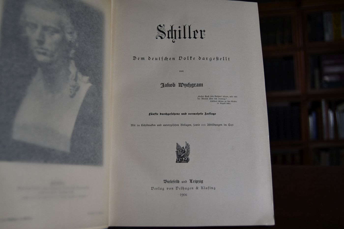 Schiller. Dem deutschen Volke dargestellt.