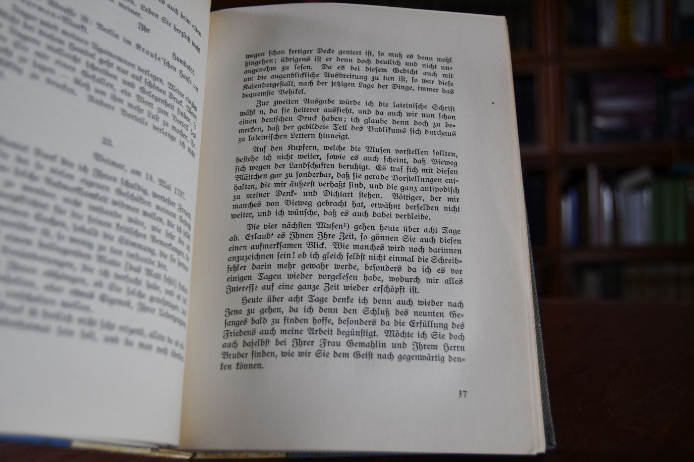 Goethes Briefwechsel mit Wilhelm und ALexander v. Humboldt.