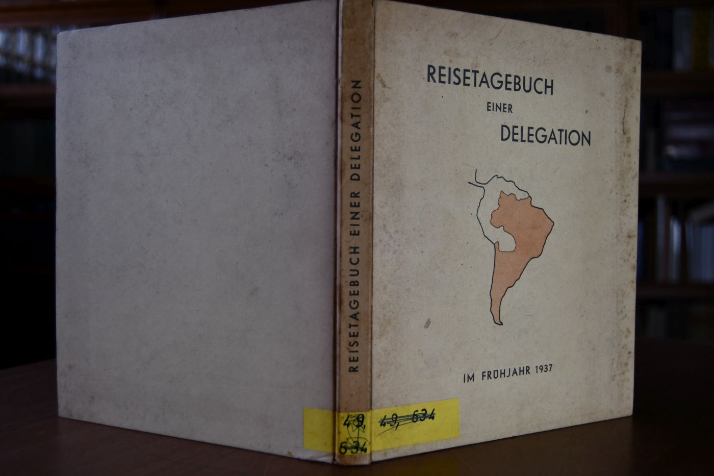 Reisetagebuch einer Delegation im Frühjahr 1937.