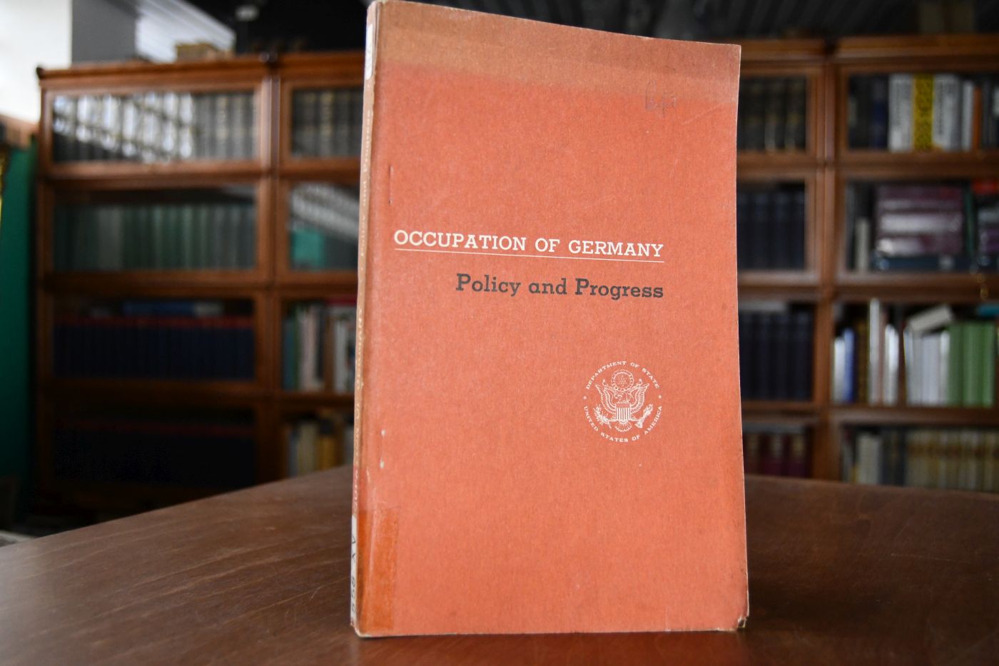 Occupation of Germany. Policy and Progress 1945-46.