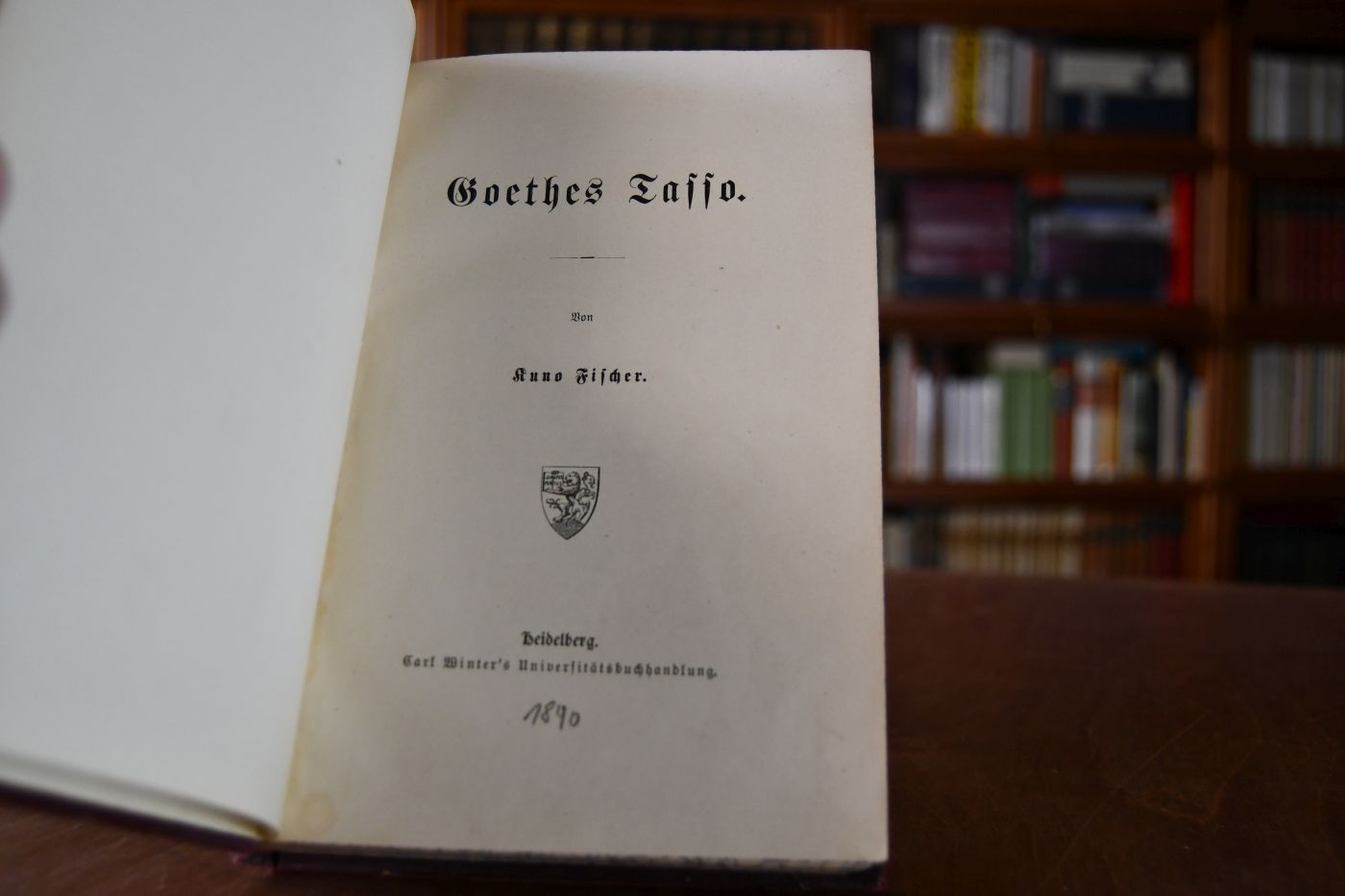Goethes Tasso.