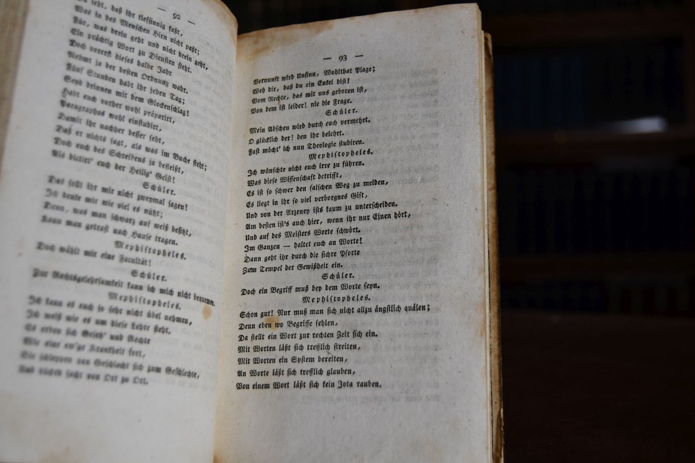 Faust I. Goethe`s Werke Achter Band (apart).