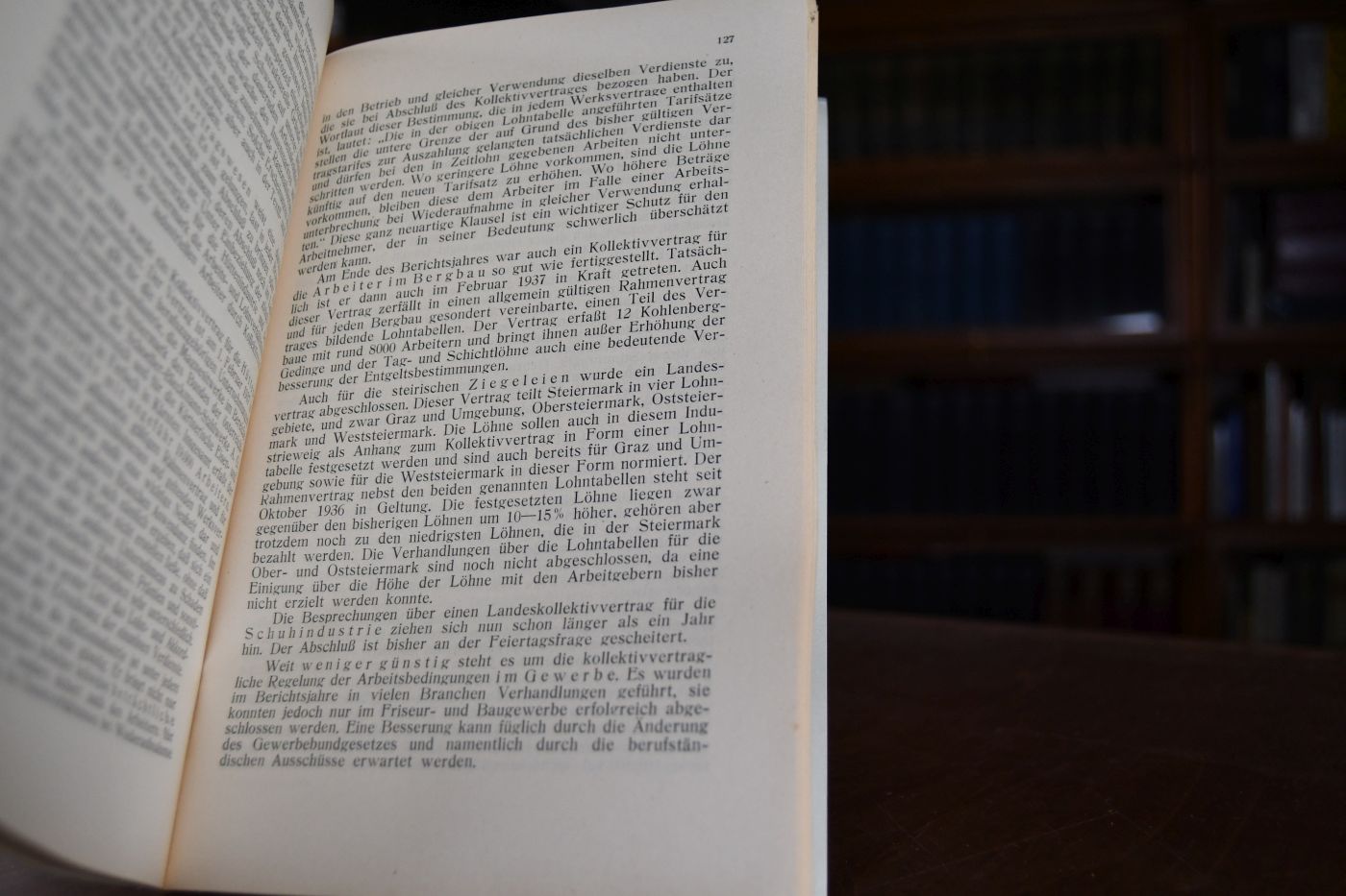 Bericht des Gewerkschaftsbundes der österreichischen Arbeiter und Angestellten 1936.