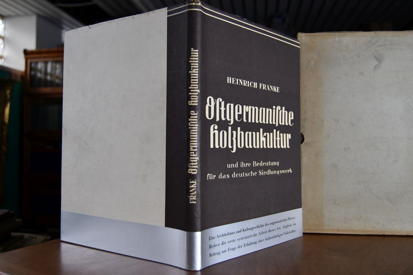 Ostgermanische Holzbaukultur und ihre Bedeutung für das süddeutsche Siedlungswerk.
