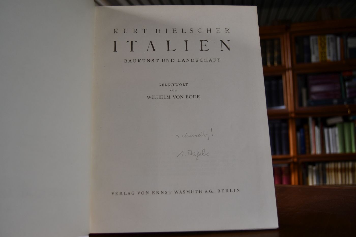 Italien. Baukunst und Landschaft.